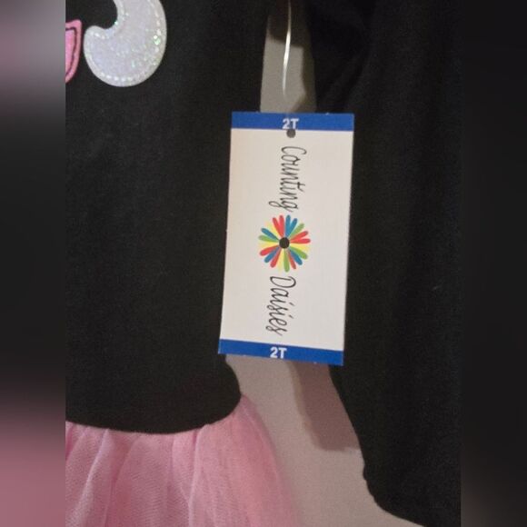 Girl Toddler SPOOKY VIBES Graphic Dress & Legging Set Size 2T NWT - Picture 9 of 9